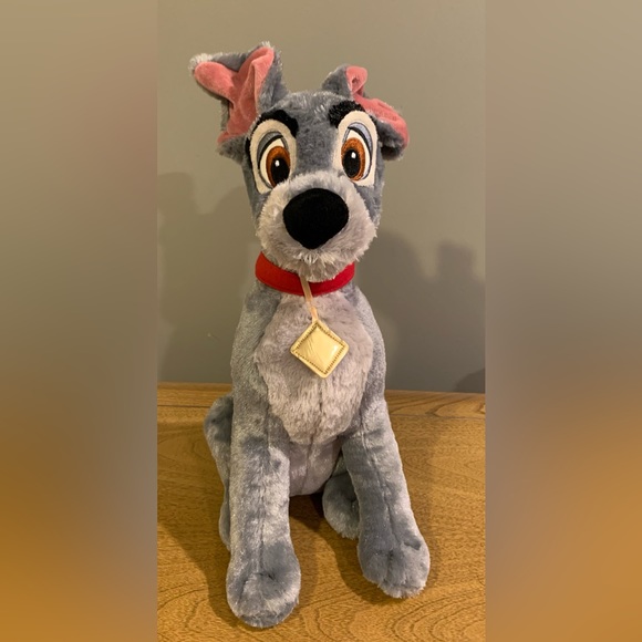 Disney Store “ Lady and the Tramp” Tramp Stuffed Animal, Like New Condition - Picture 2 of 16